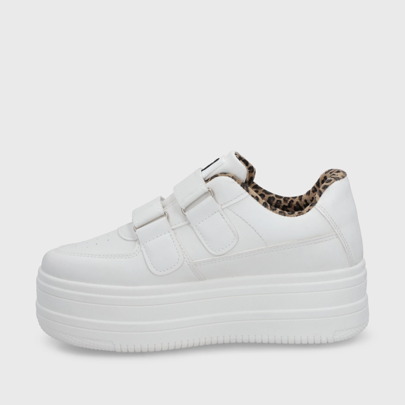 ZAPATILLA BLANCA MUJER 38561 - 4