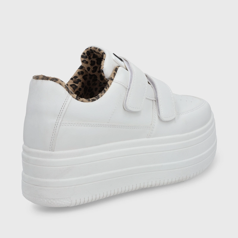ZAPATILLA BLANCA MUJER 38561 - 5