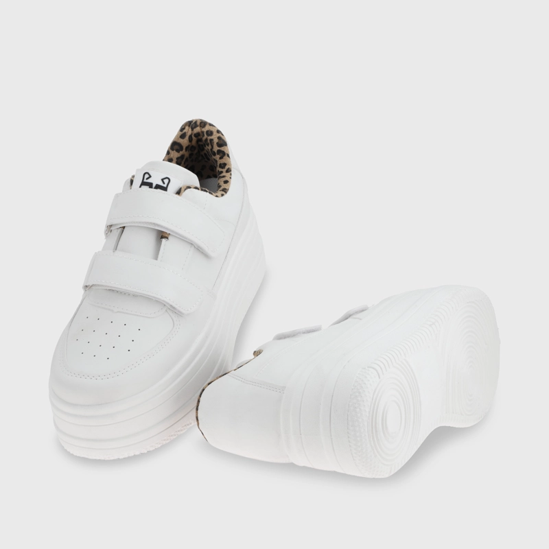 ZAPATILLA BLANCA MUJER 38561 - 6