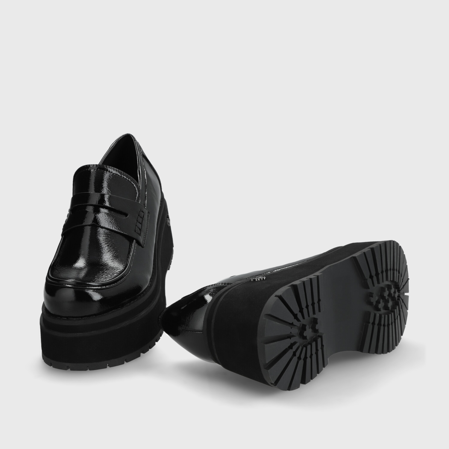ZAPATO PLATAFORMA NEGRO MUJER 15098 - 7