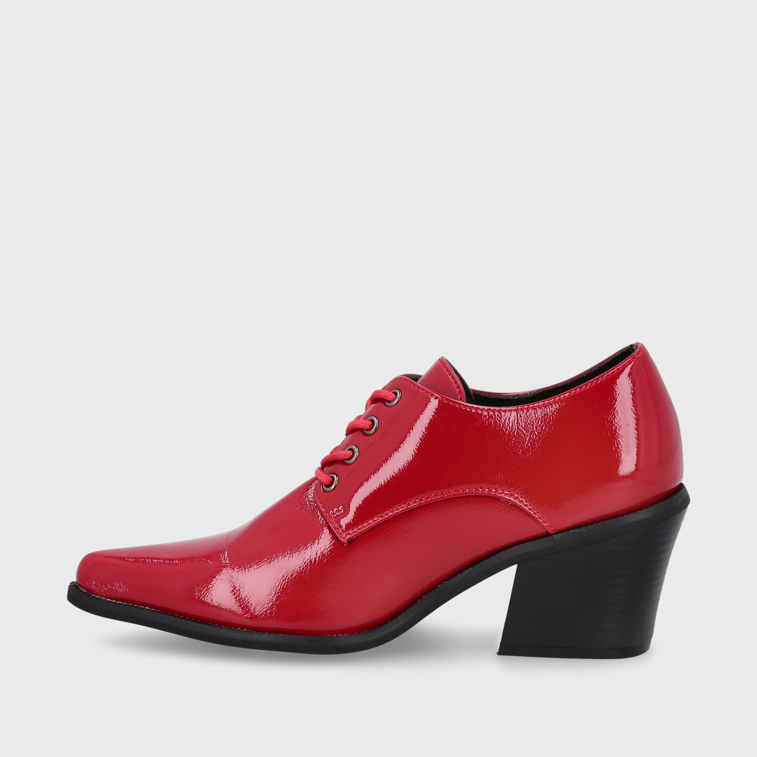 ZAPATO TACO ROJO MUJER 33763 - 4