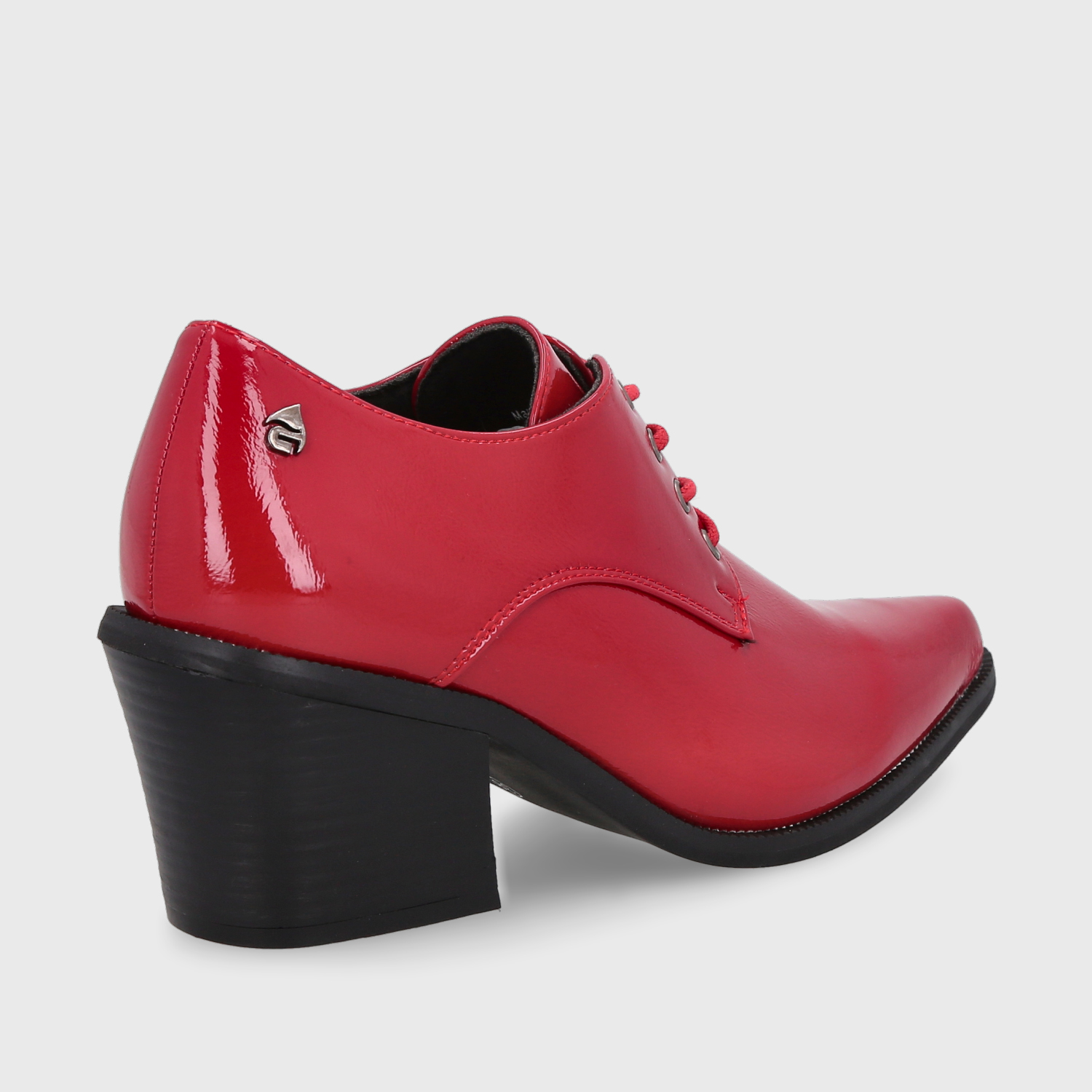 ZAPATO TACO ROJO MUJER 33763 - 5