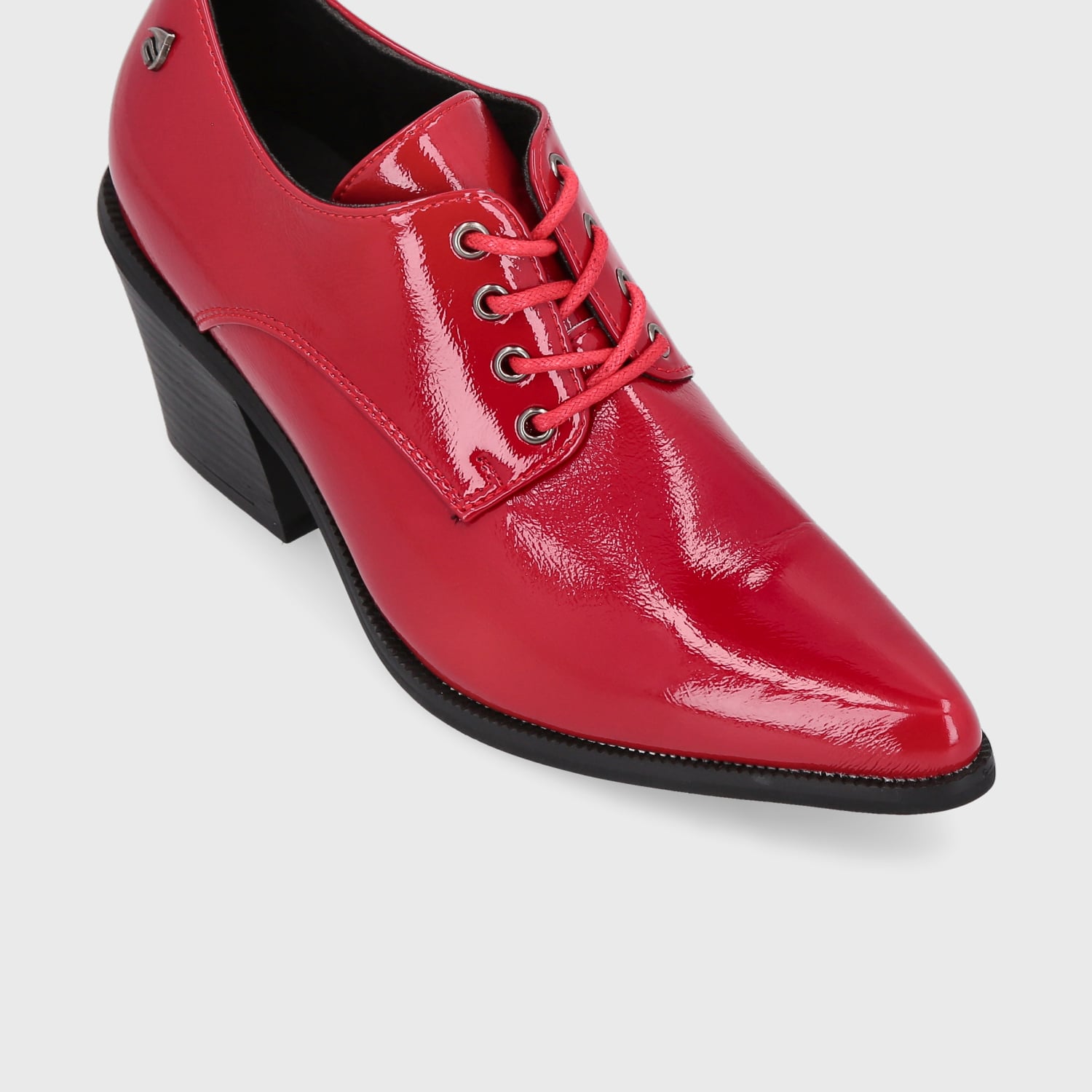 ZAPATO TACO ROJO MUJER 33763 - 6