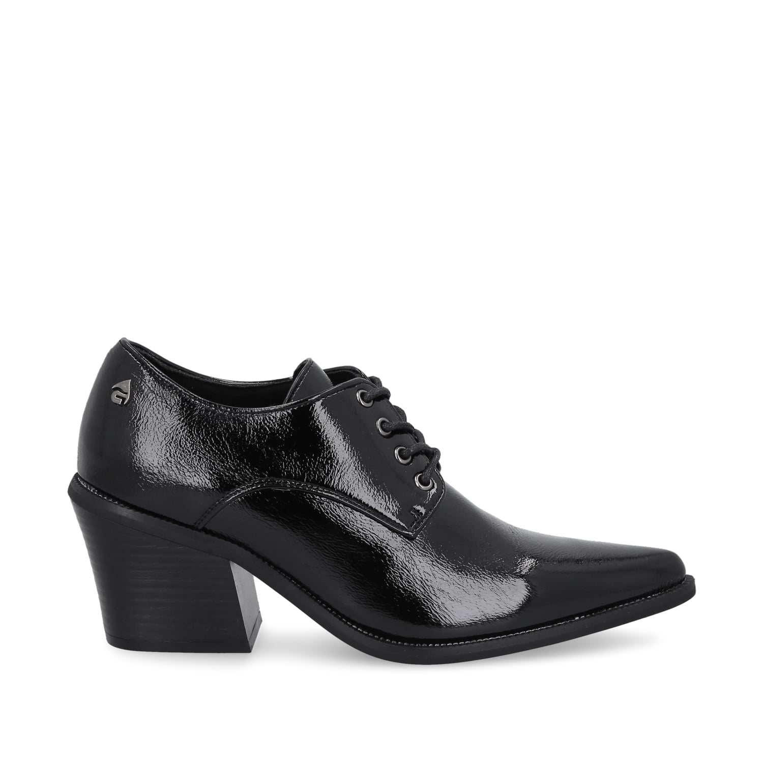 ZAPATO TACO NEGRO MUJER 33763 - 1
