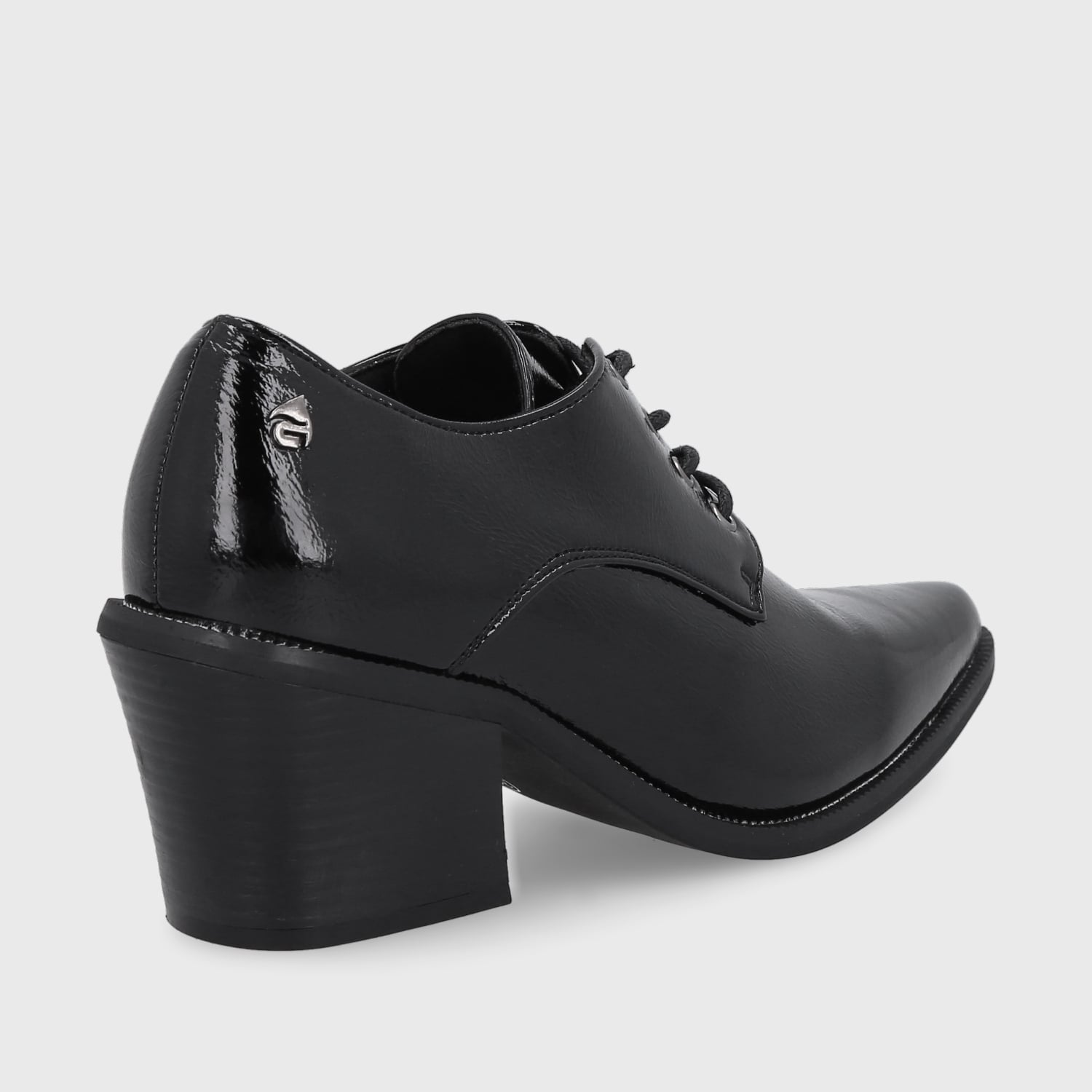 ZAPATO TACO NEGRO MUJER 33763 - 5