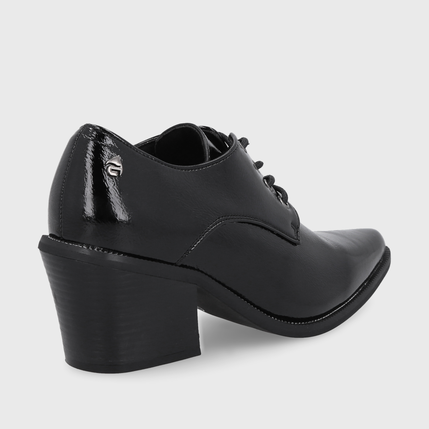 ZAPATO TACO NEGRO MUJER 33763 - 5