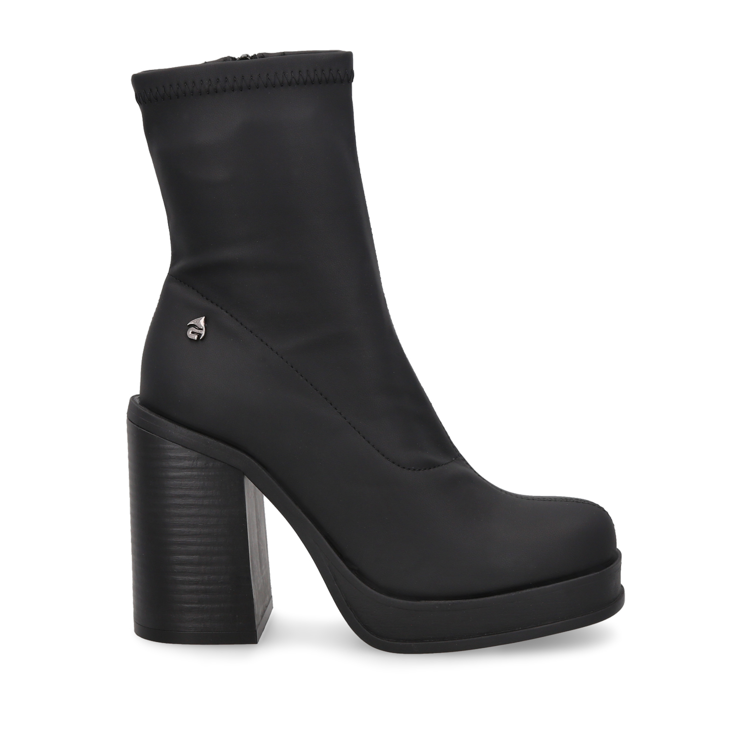 BOTÍN MUJER NEGRO 33781 CASUAL - 1