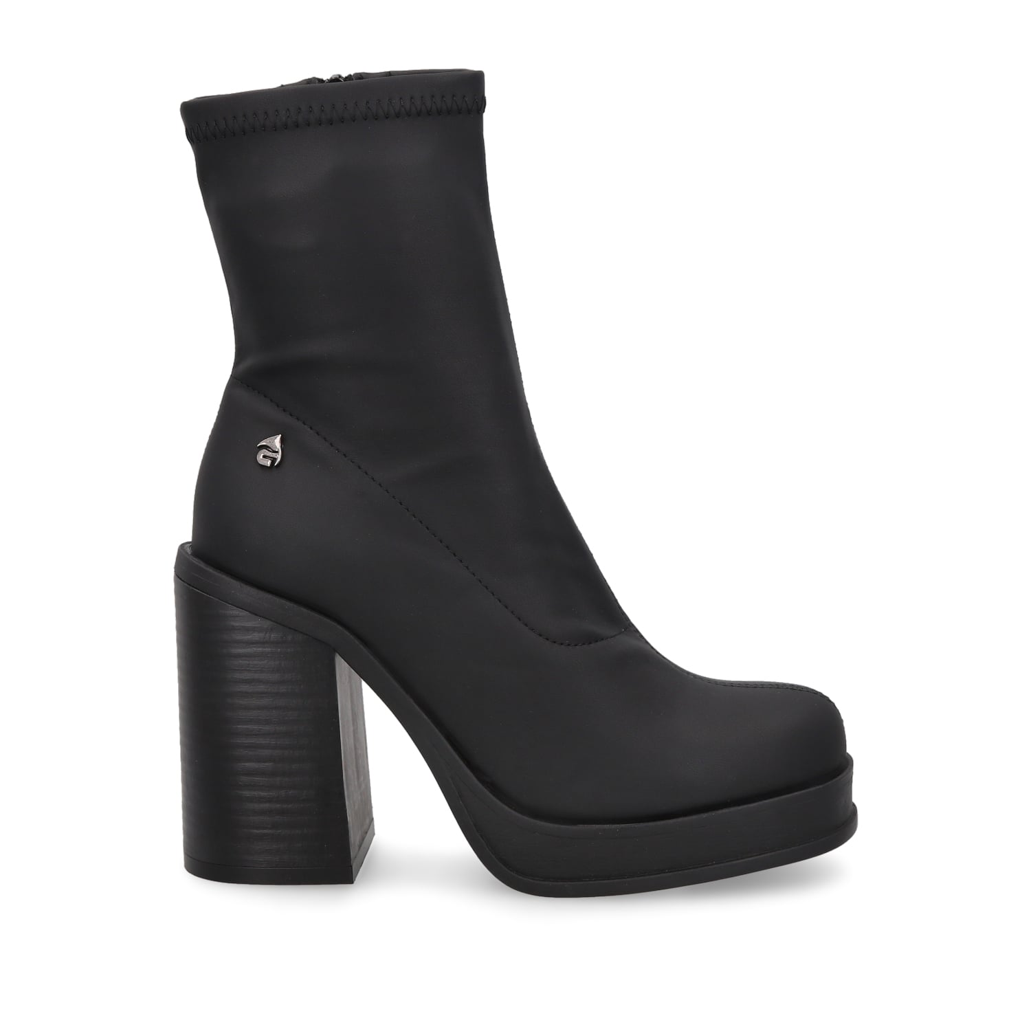 BOTÍN MUJER NEGRO 33781 CASUAL - 1