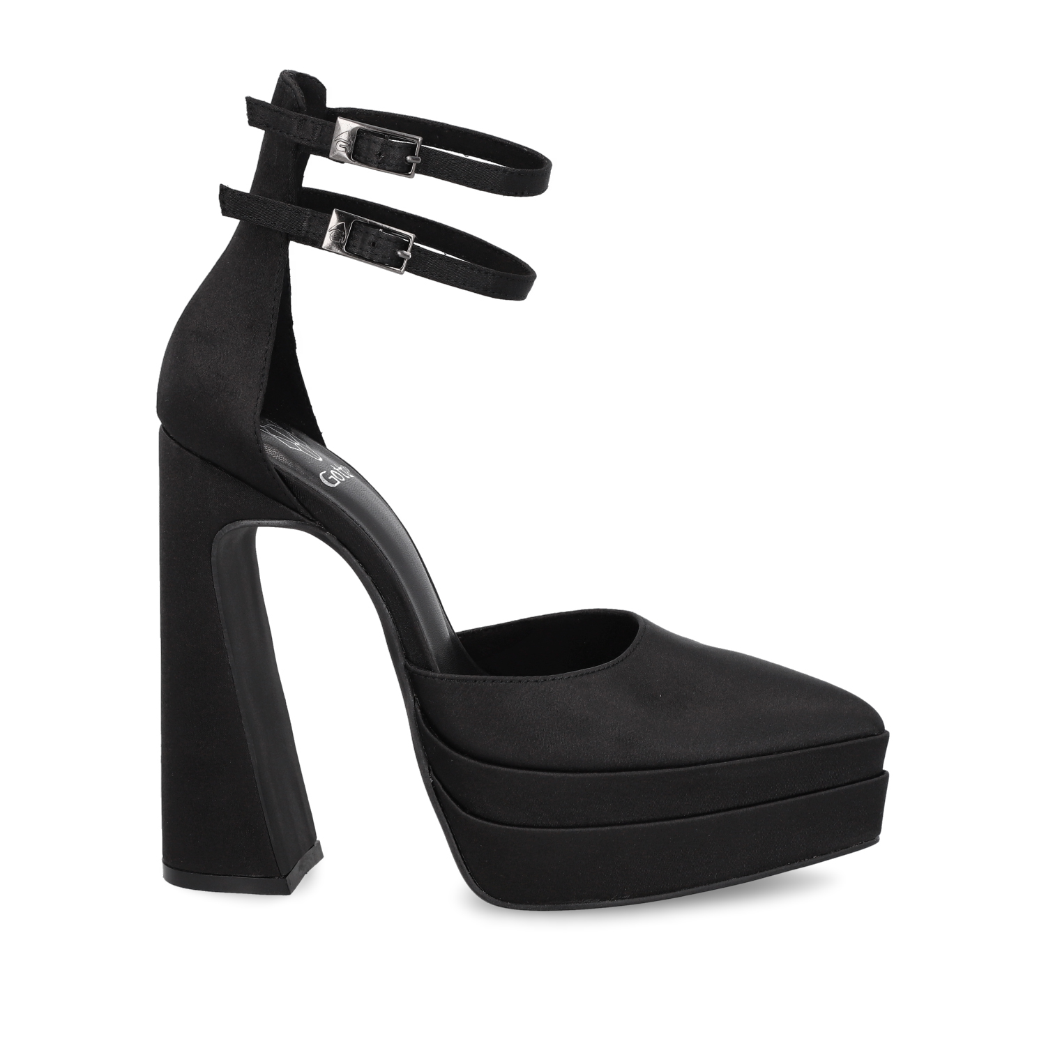 SANDALIA NEGRA MUJER 35991 - 1