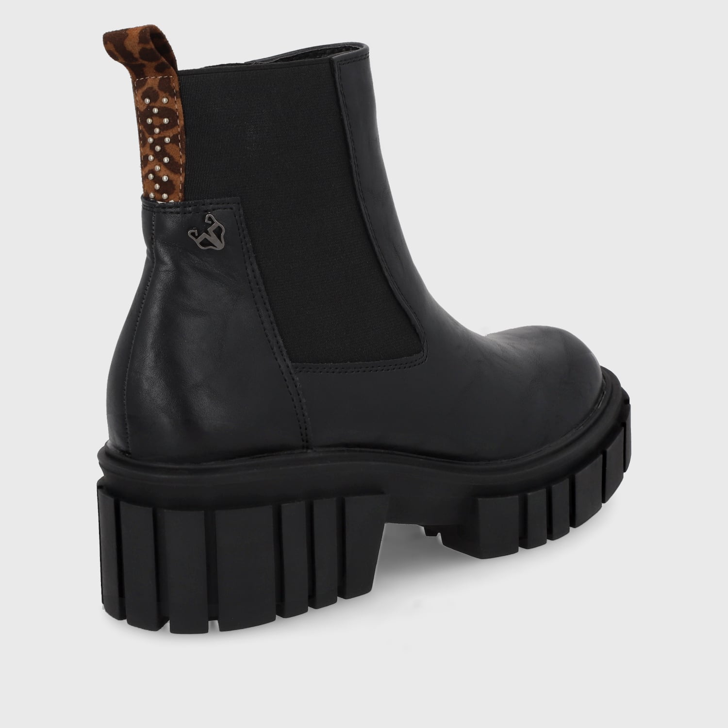 BOTÍN MUJER NEGRO 35932 CASUAL - 4