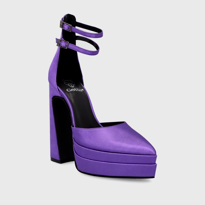 SANDALIA MORADA MUJER 35991 - 2