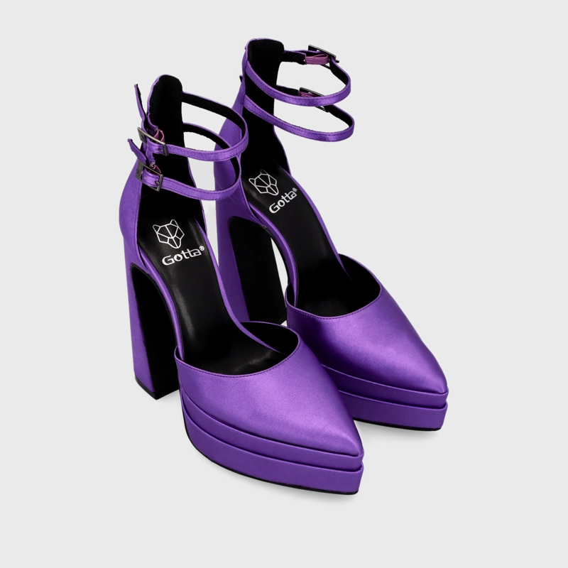 SANDALIA MORADA MUJER 35991 - 3