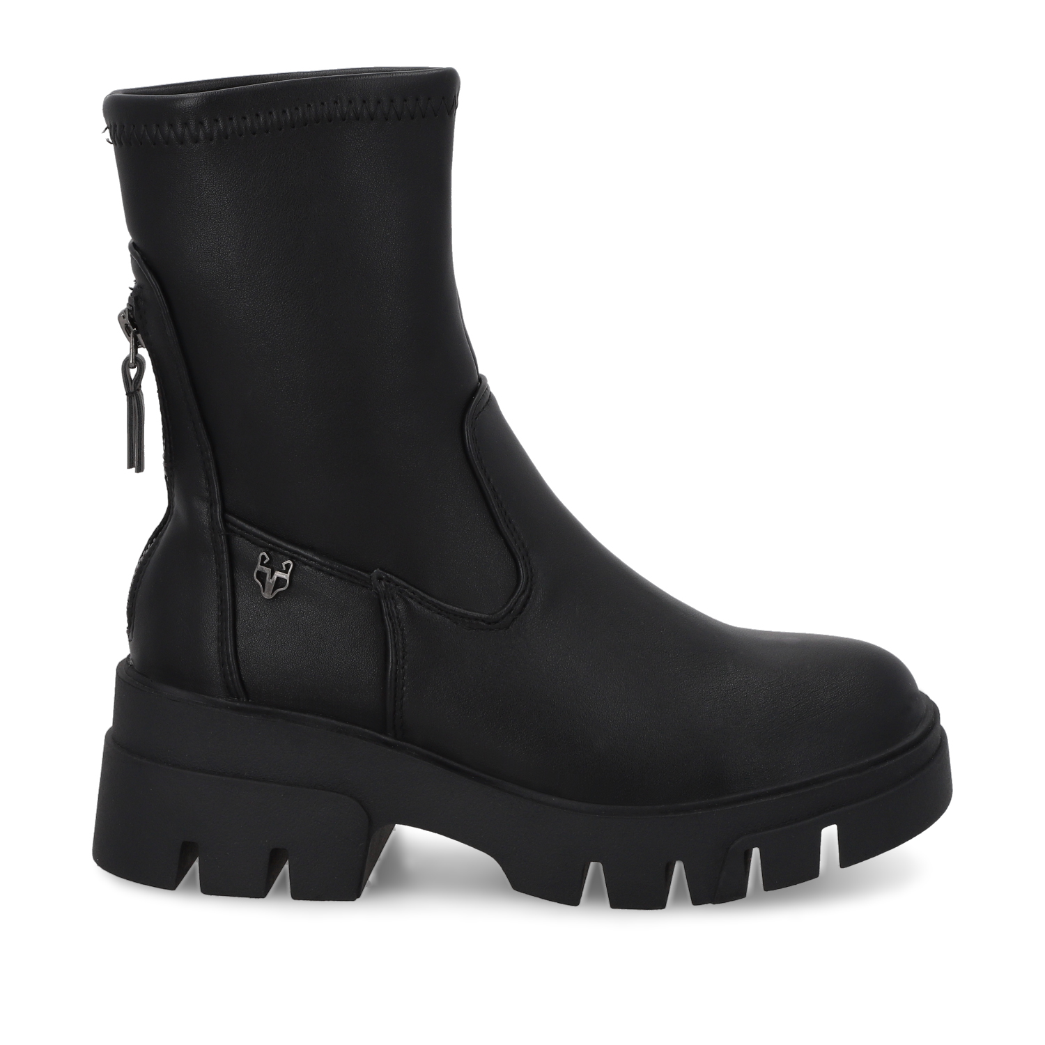 BOTÍN MUJER NEGRO 35982 CASUAL - 1