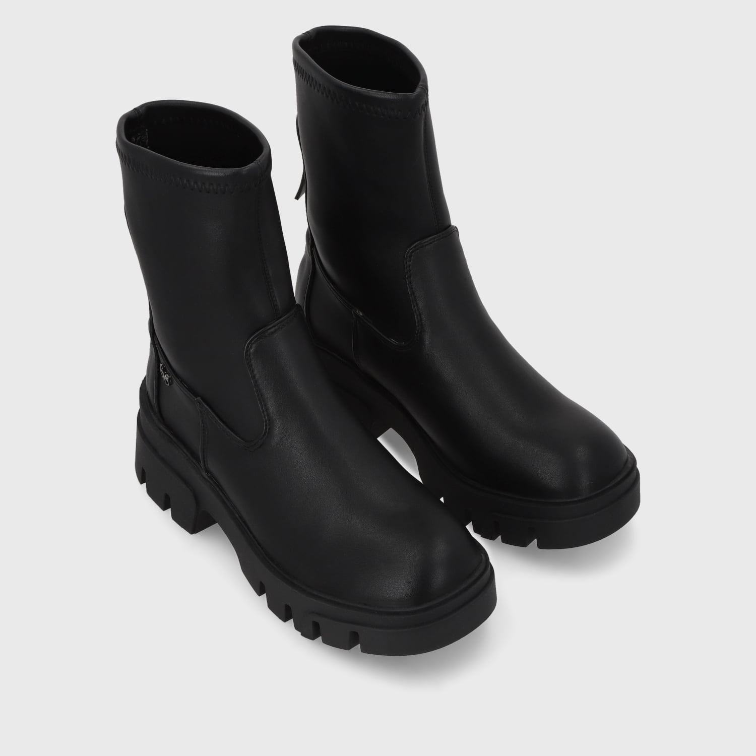 BOTÍN MUJER NEGRO 35982 CASUAL - 3