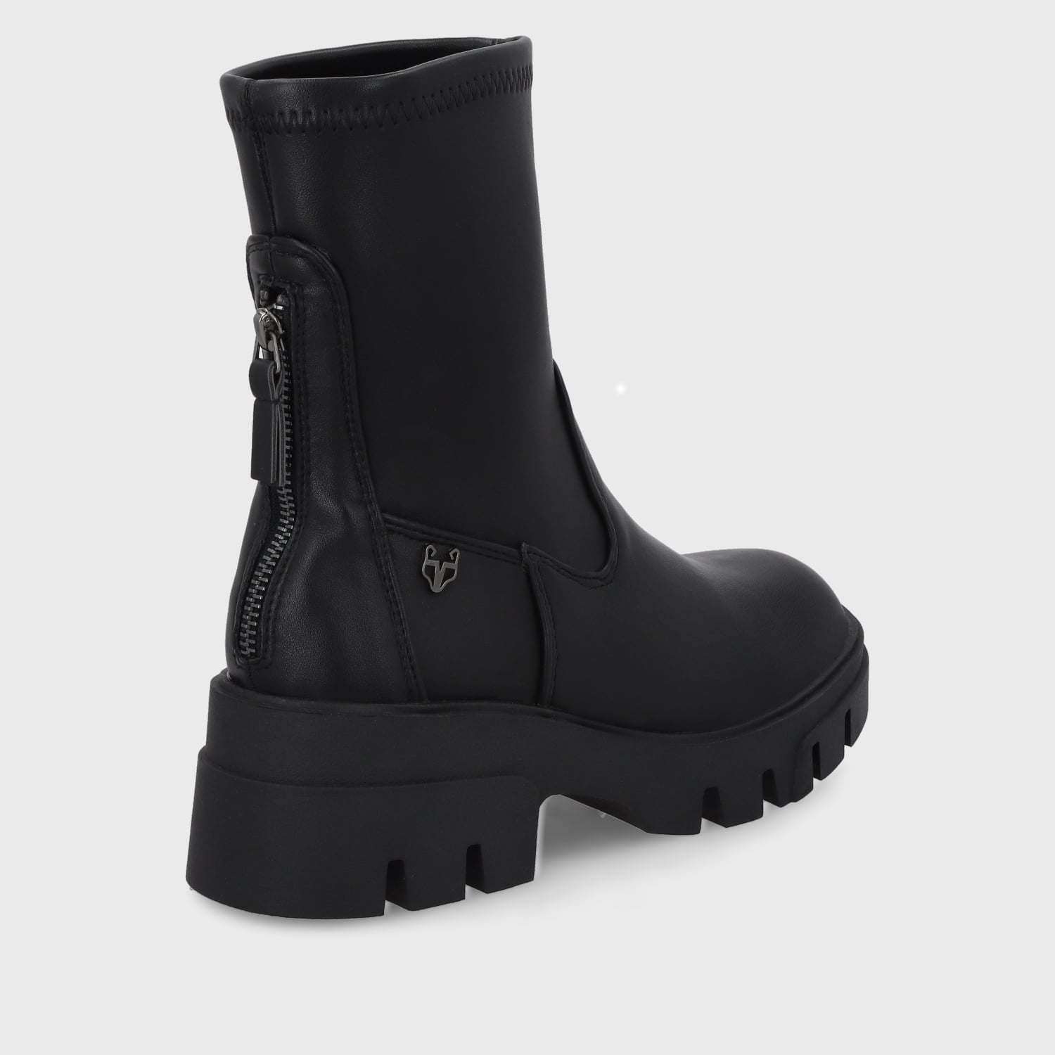 BOTÍN MUJER NEGRO 35982 CASUAL - 5