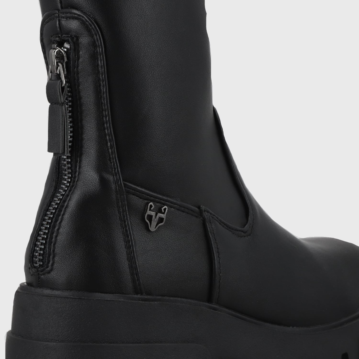 BOTÍN MUJER NEGRO 35982 CASUAL - 6