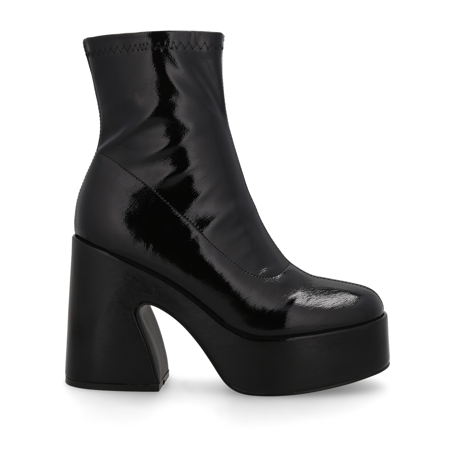 BOTÍN MUJER NEGRO 35702 CASUAL - 1