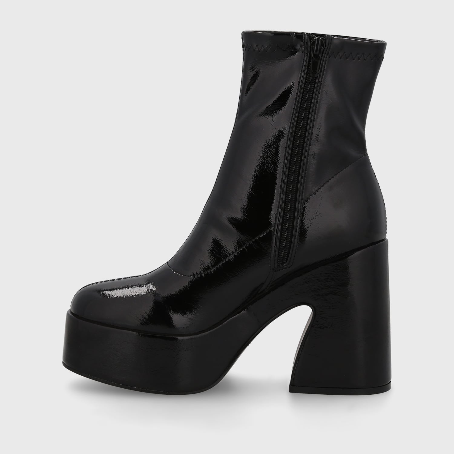 BOTÍN MUJER NEGRO 35702 CASUAL - 4