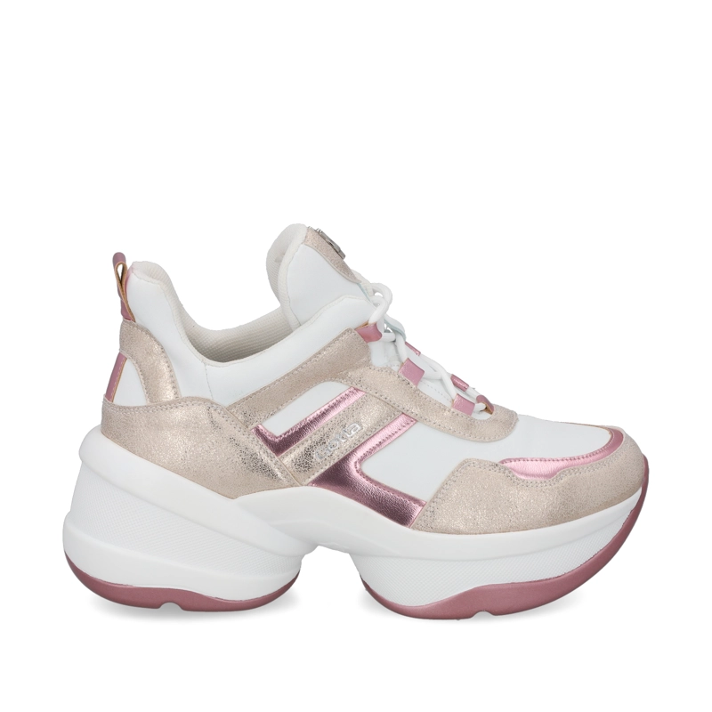 ZAPATILLA PLATAFORMA ROSADA  MUJER 13162 - 1