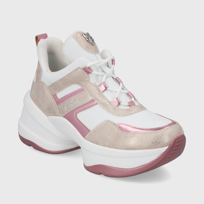 ZAPATILLA PLATAFORMA ROSADA  MUJER 13162 - 2