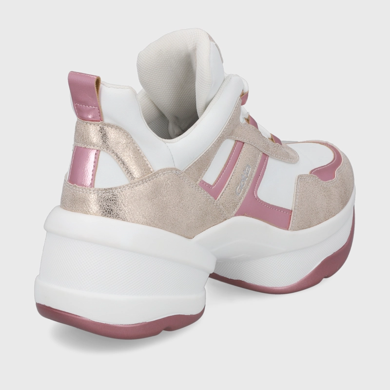 ZAPATILLA PLATAFORMA ROSADA  MUJER 13162 - 5
