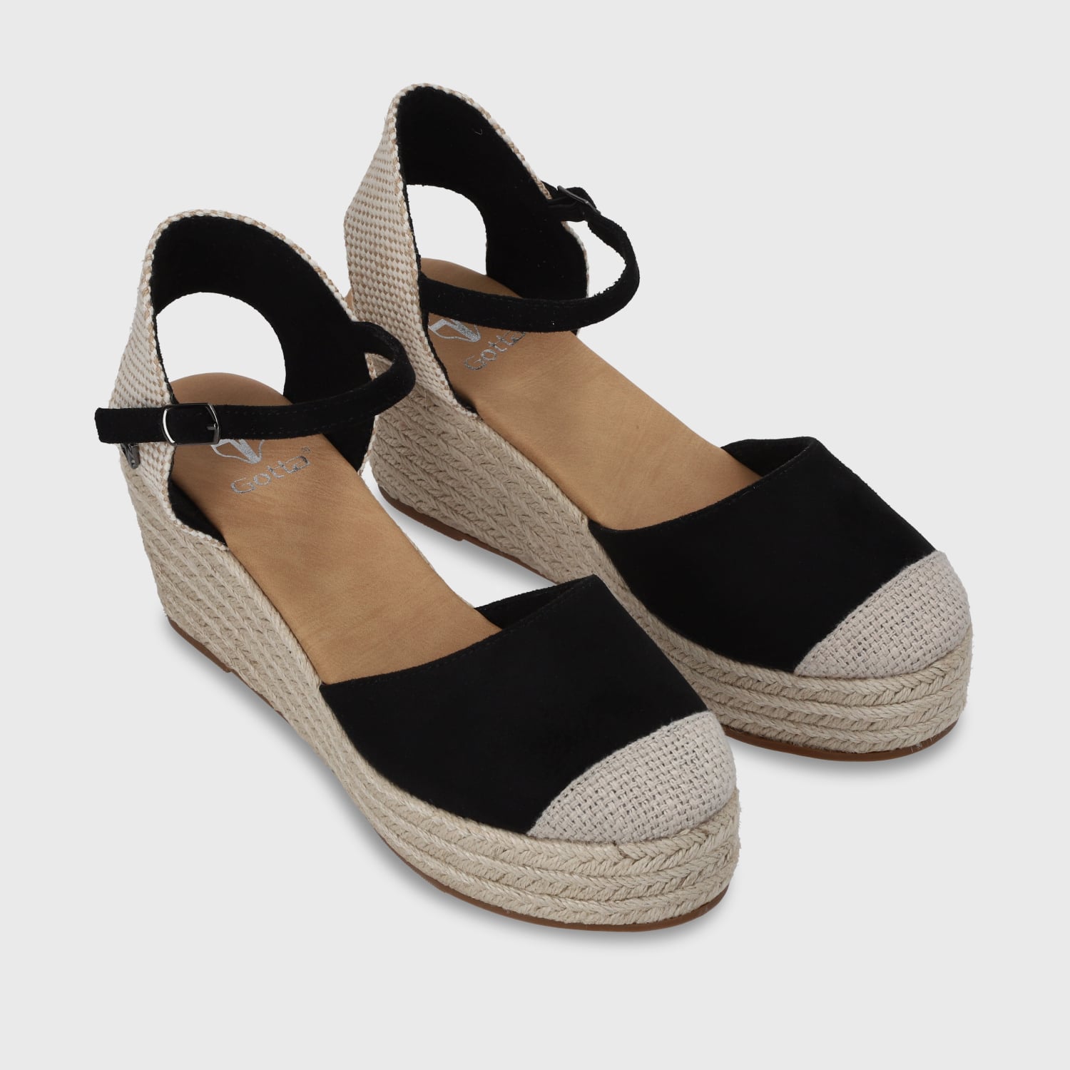 SANDALIAS MUJER GOTTA YUTE NEGRA 45711 - 4