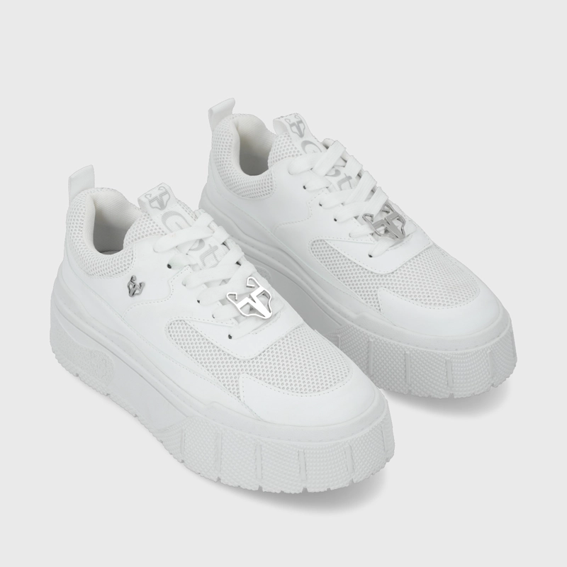 ZAPATILLA BLANCA  MUJER 43052 - 3