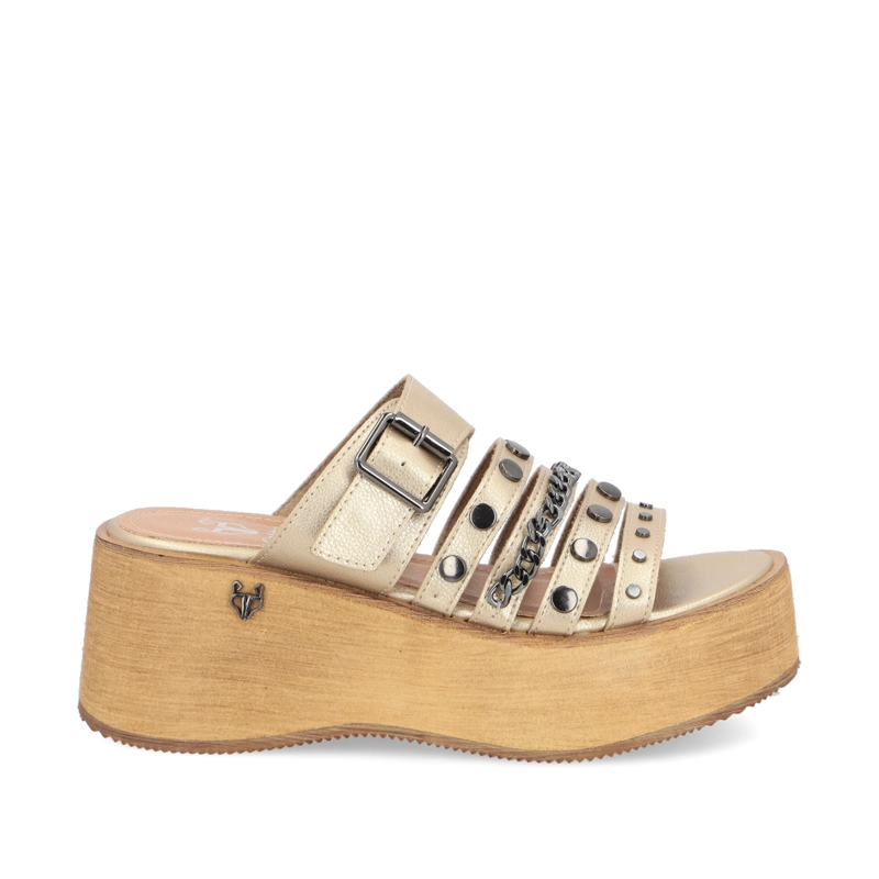 SANDALIAS MUJER GOTTA DORADA 45841 - 1