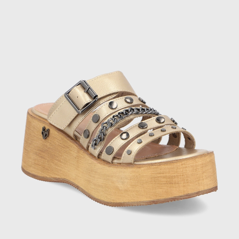 SANDALIAS MUJER GOTTA DORADA 45841 - 2