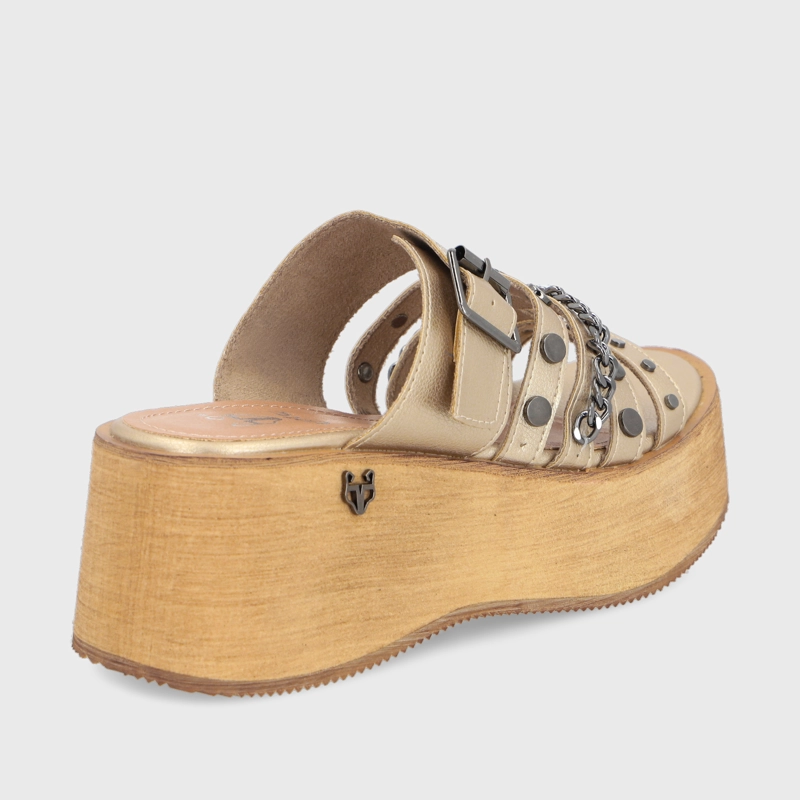 SANDALIAS MUJER GOTTA DORADA 45841 - 5