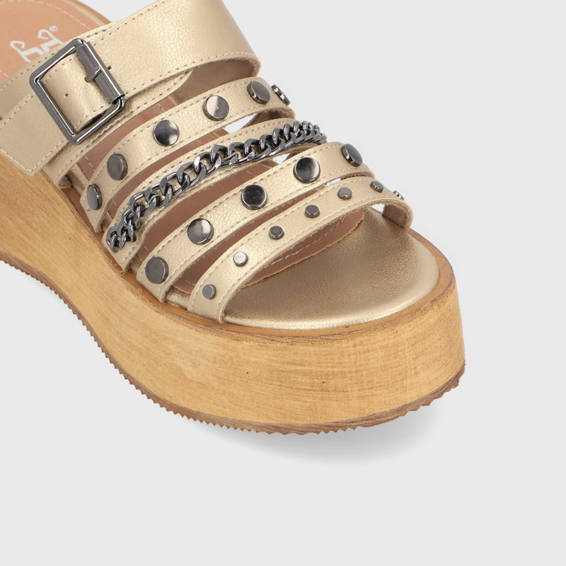 SANDALIAS MUJER GOTTA DORADA 45841 - 6