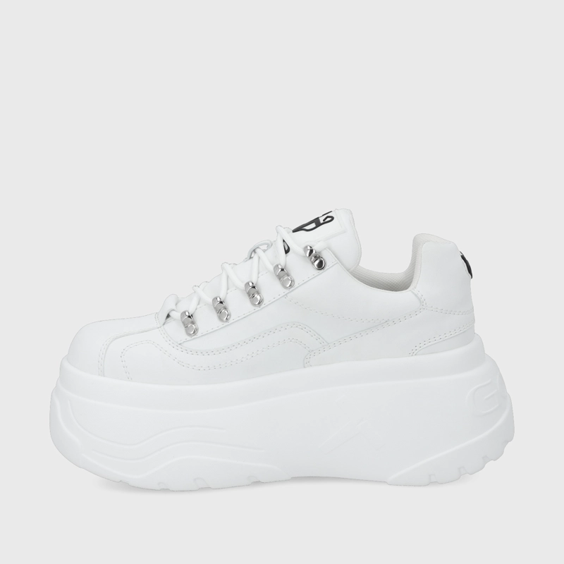 ZAPATILLA PLATAFORMA BLANCA  MUJER 43061 - 4