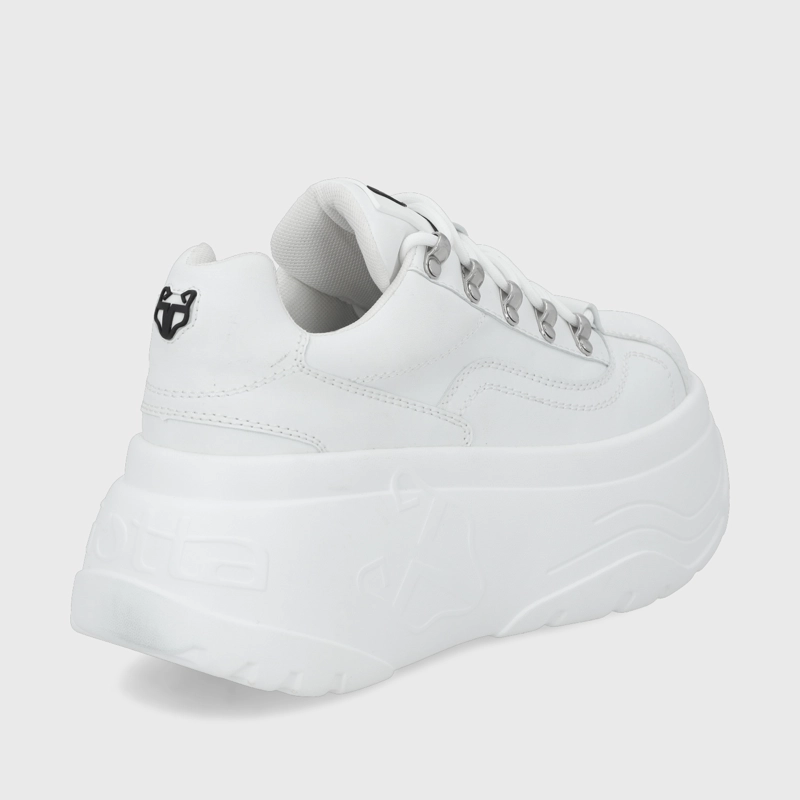 ZAPATILLA PLATAFORMA BLANCA  MUJER 43061 - 5