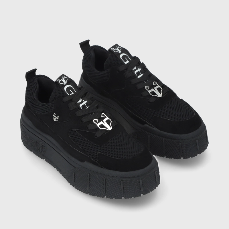 ZAPATILLA NEGRA  MUJER 43052 - 3