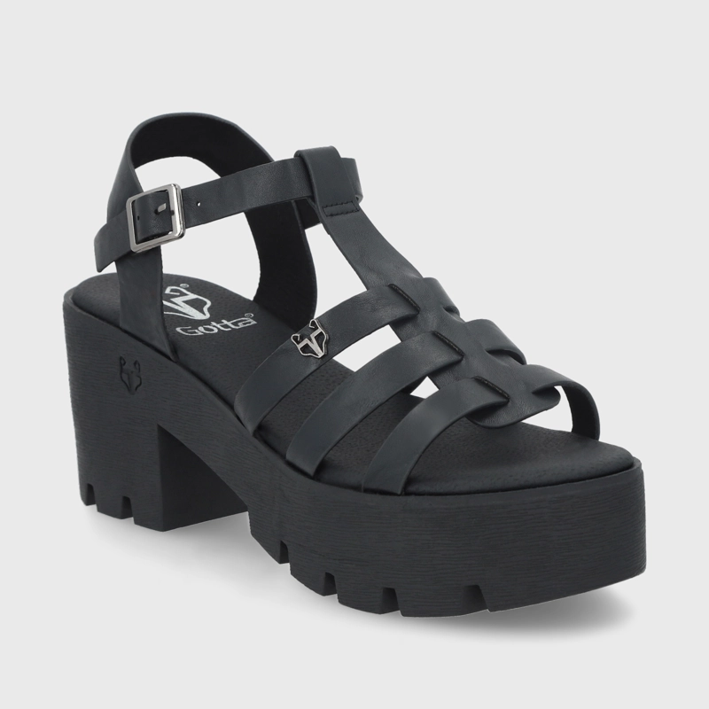 SANDALIAS MUJER GOTTA NEGRA 43023 - 2