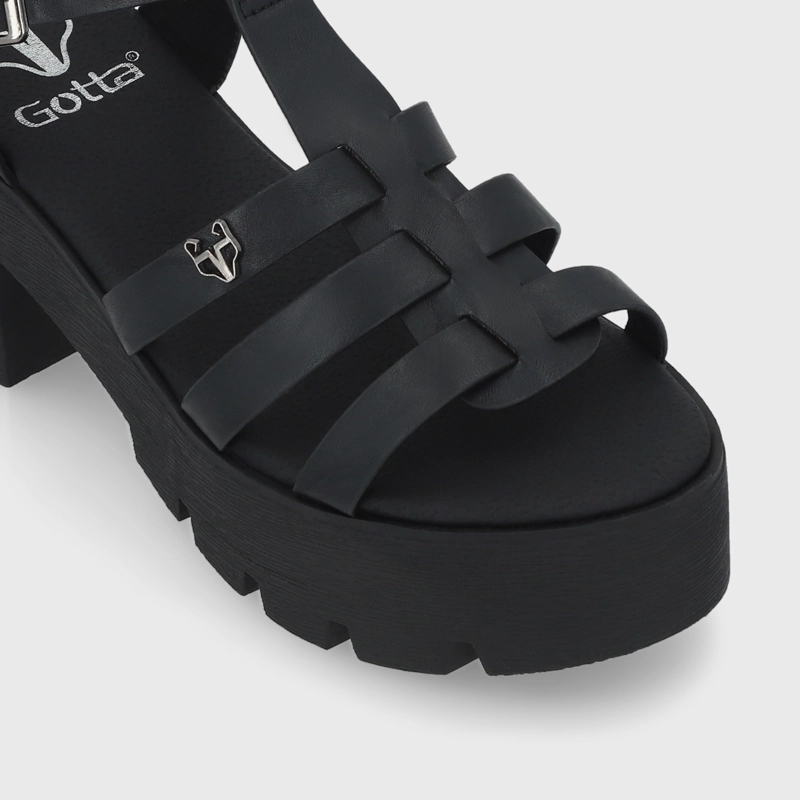 SANDALIAS MUJER GOTTA NEGRA 43023 - 6