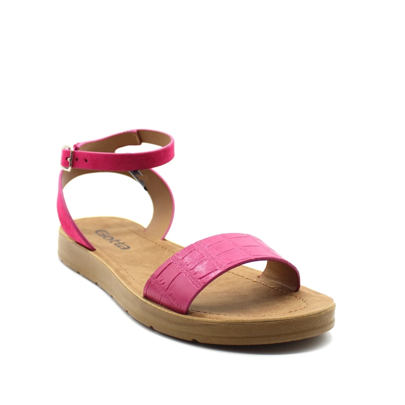 SANDALIAS MUJER GOTTA TACO PLATEADA 45902 - 2