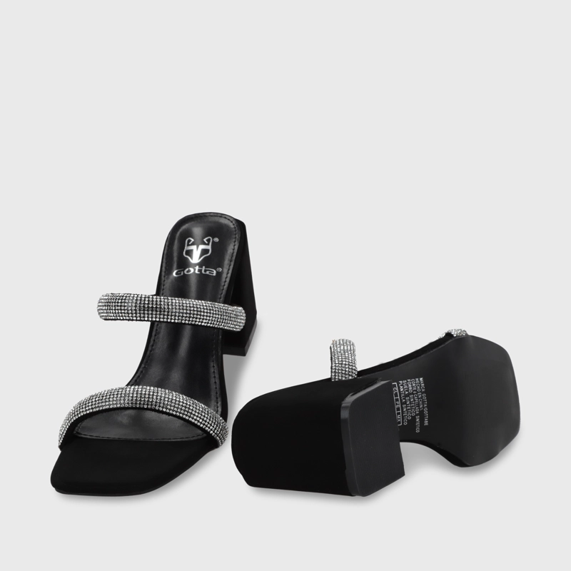 SANDALIAS MUJER GOTTA NEGRA 15616 - 8