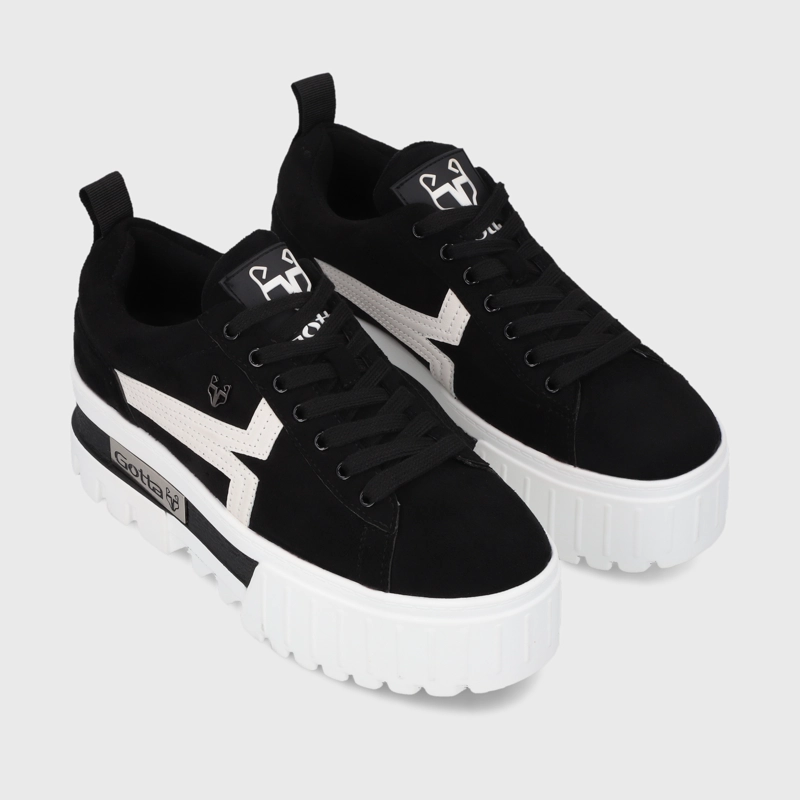 ZAPATILLA PLATAFORMA NEGRA MUJER 2324301 - 3