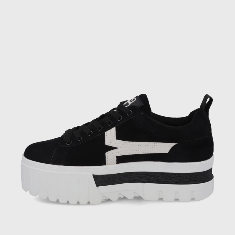 ZAPATILLA PLATAFORMA NEGRA MUJER 2324301 - 4