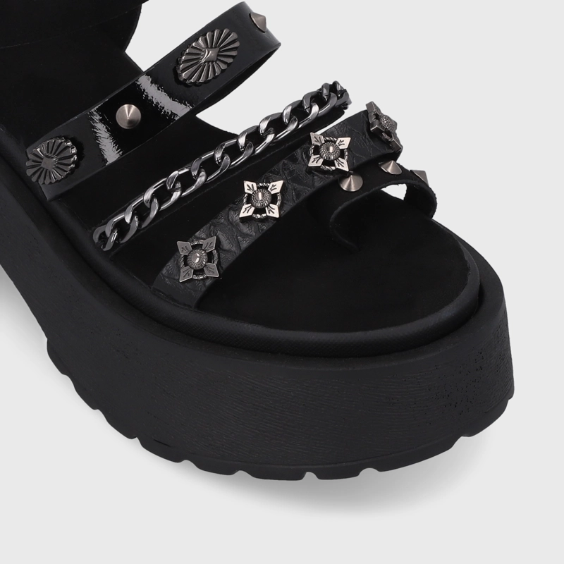 SANDALIAS MUJER GOTTA NEGRA 45982 - 6