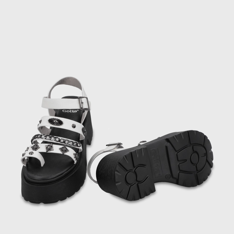 SANDALIAS MUJER GOTTA BLANCA 45982 - 7