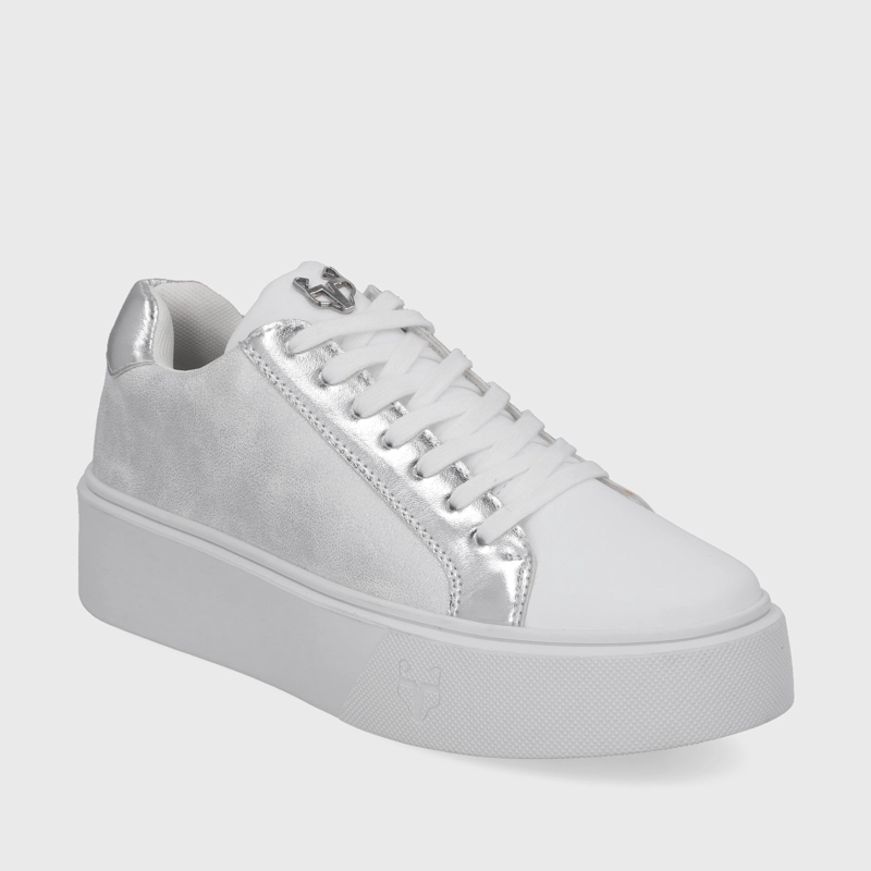ZAPATILLA PLATEADA  MUJER 43042 - 2