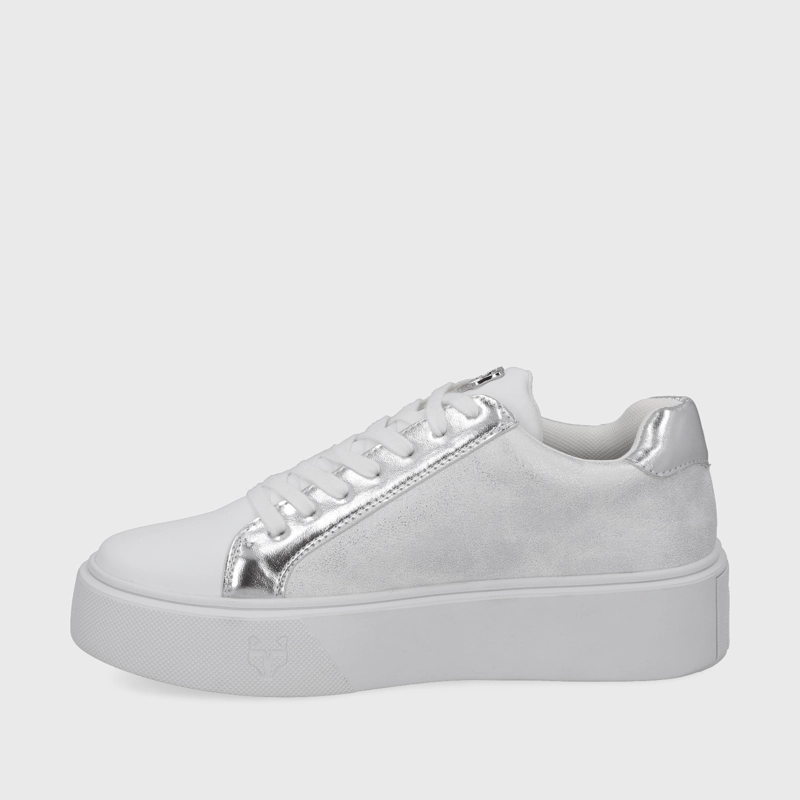 ZAPATILLA PLATEADA  MUJER 43042 - 4