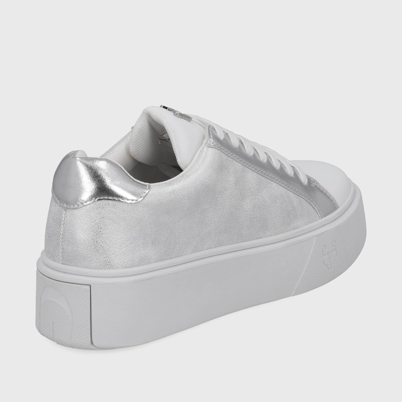 ZAPATILLA PLATEADA  MUJER 43042 - 5