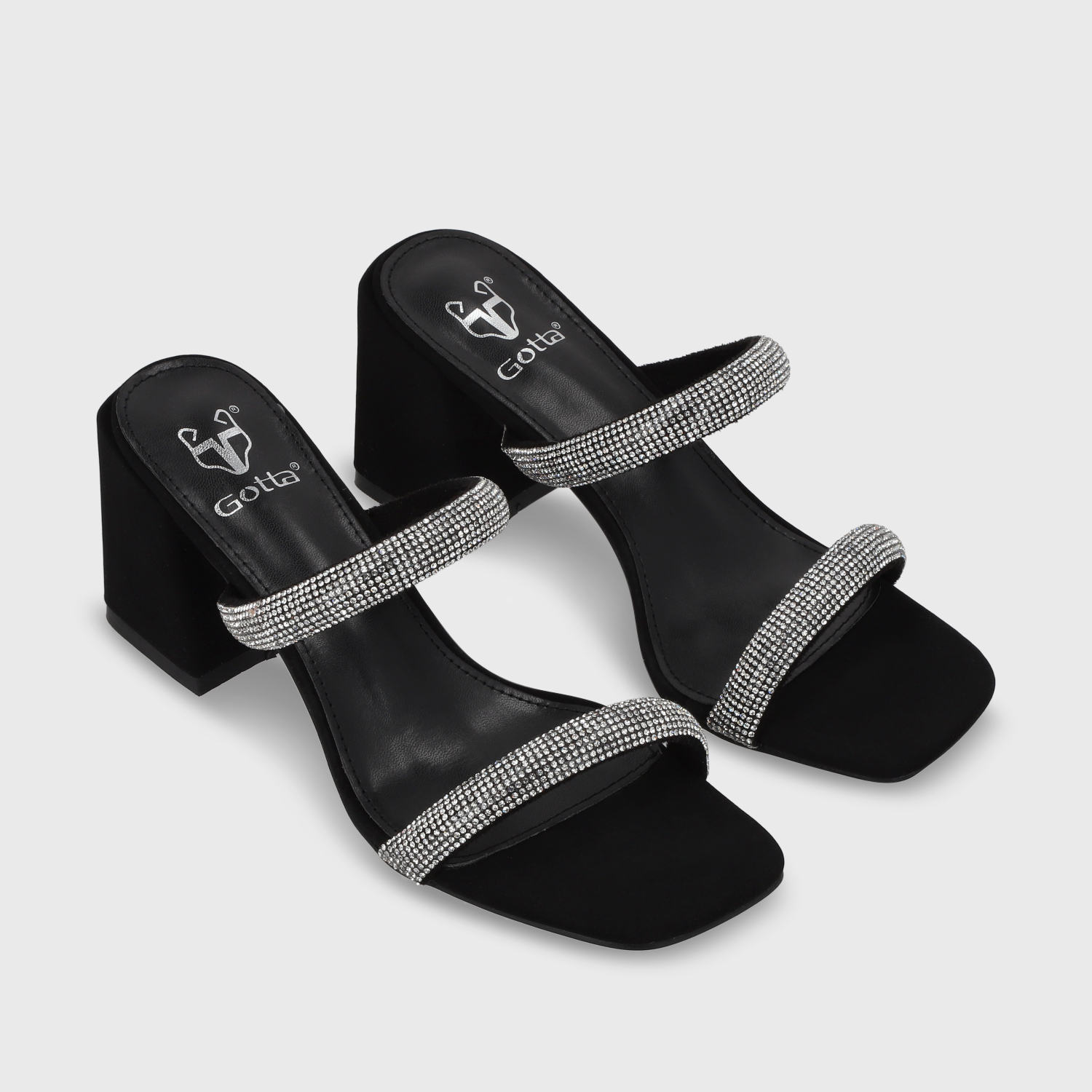 SANDALIAS MUJER GOTTA TACO NEGRA 35133 - 4