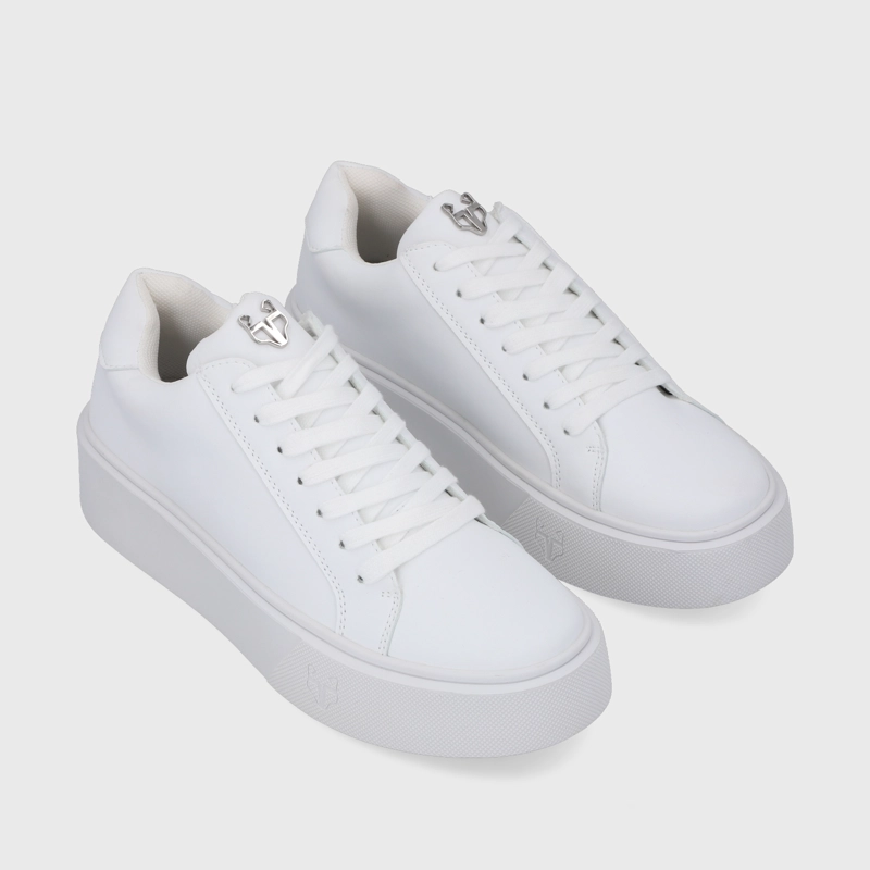 ZAPATILLA BLANCA  MUJER 43042 - 3