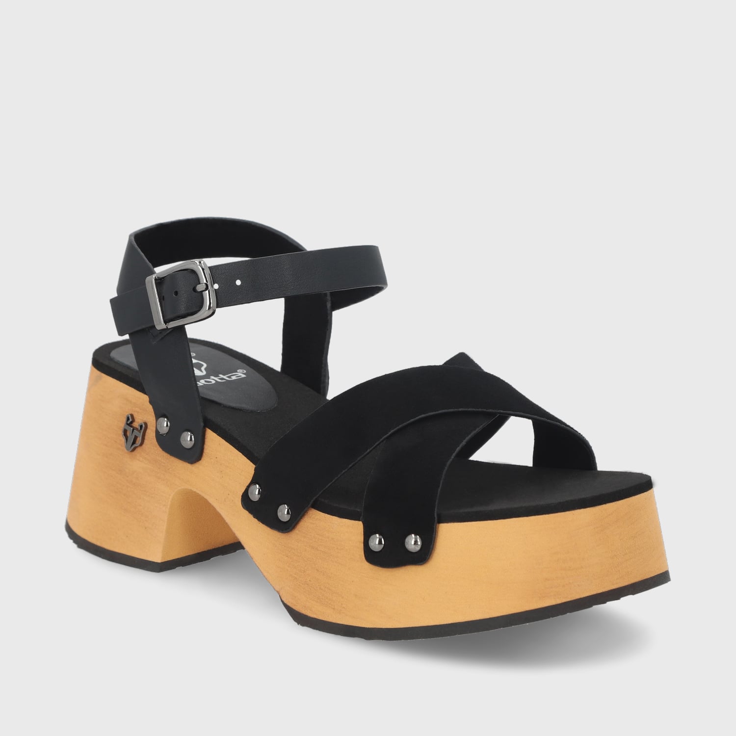 SANDALIA NEGRA MUJER 35263 - 2