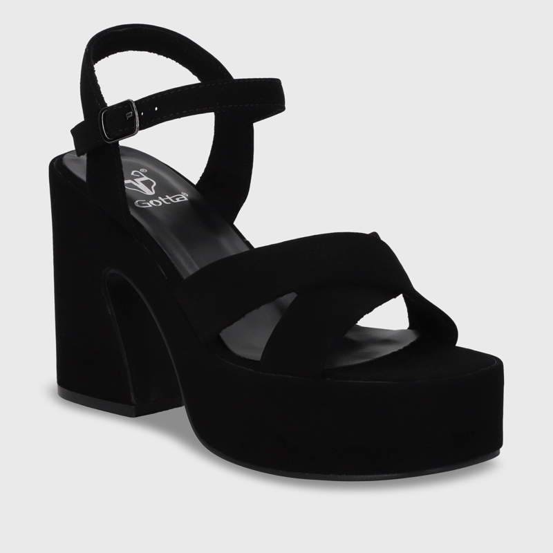 SANDALIAS MUJER GOTTA NEGRA 45701 - 4