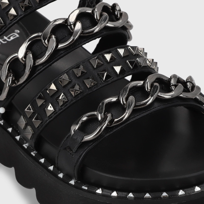 SANDALIAS MUJER GOTTA NEGRA 1573A - 6